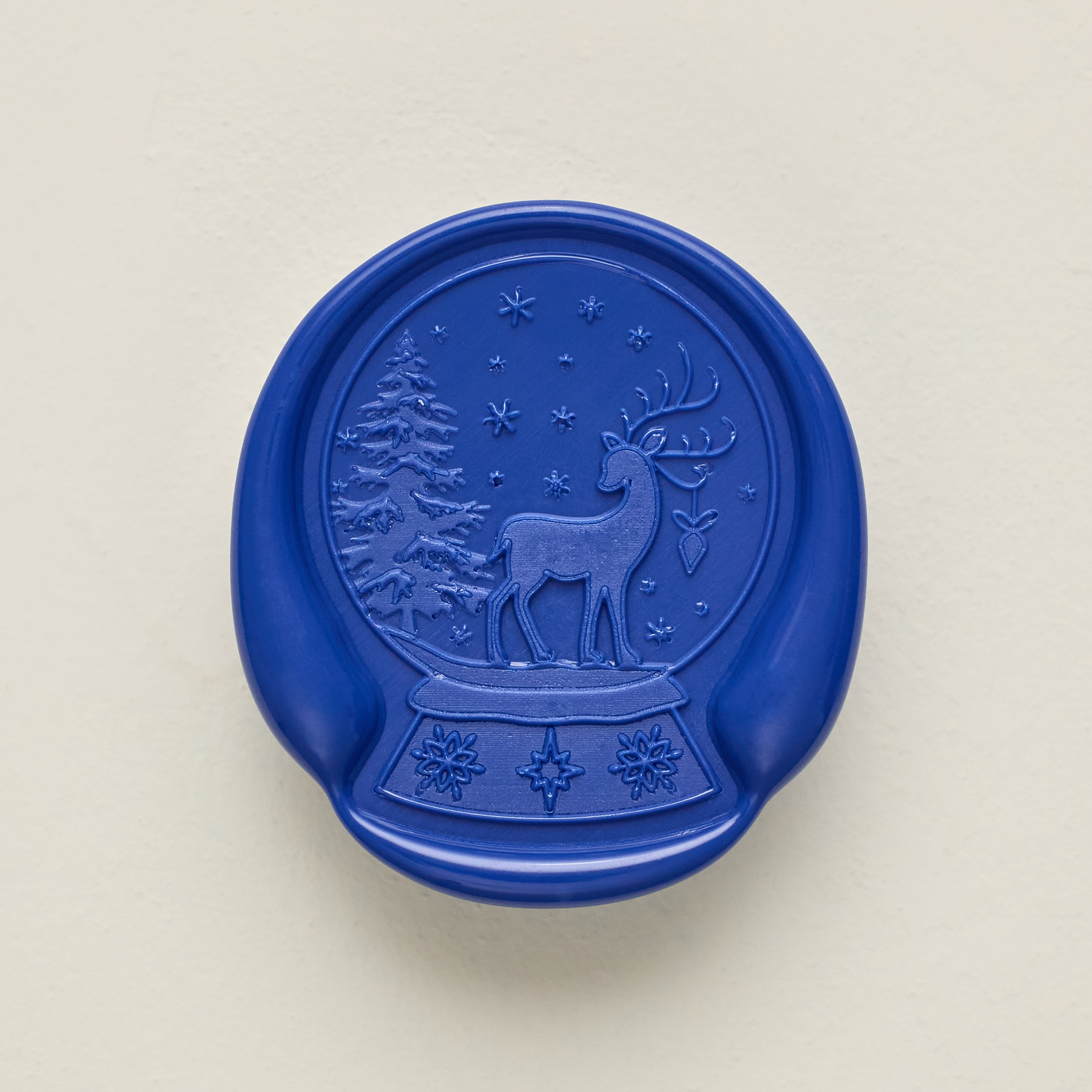 Snow Fall Offset Wax Seals