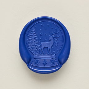 Snow Fall Offset Wax Seals