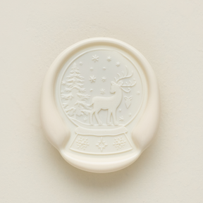 Snow Fall Offset Wax Seals