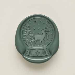 Snow Fall Offset Wax Seals