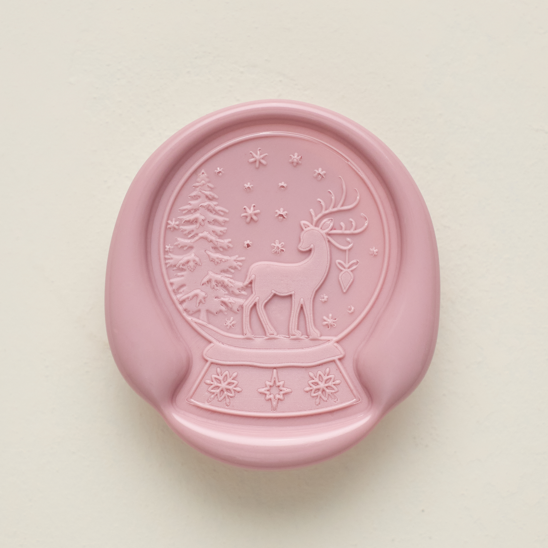 Snow Fall Offset Wax Seals