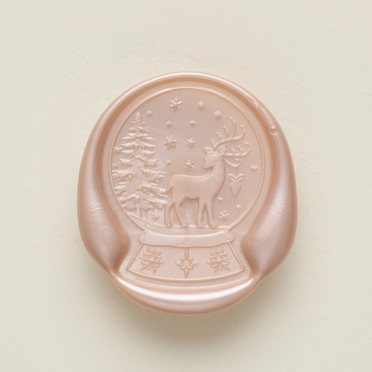 Snow Fall Offset Wax Seals