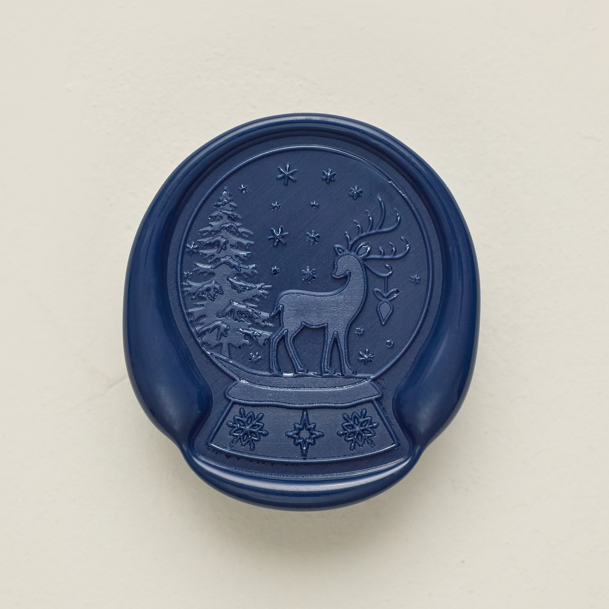 Snow Fall Offset Wax Seals