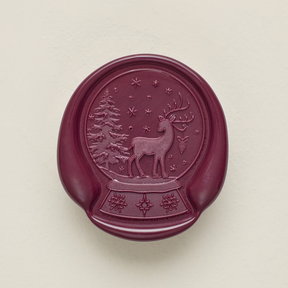 Snow Fall Offset Wax Seals