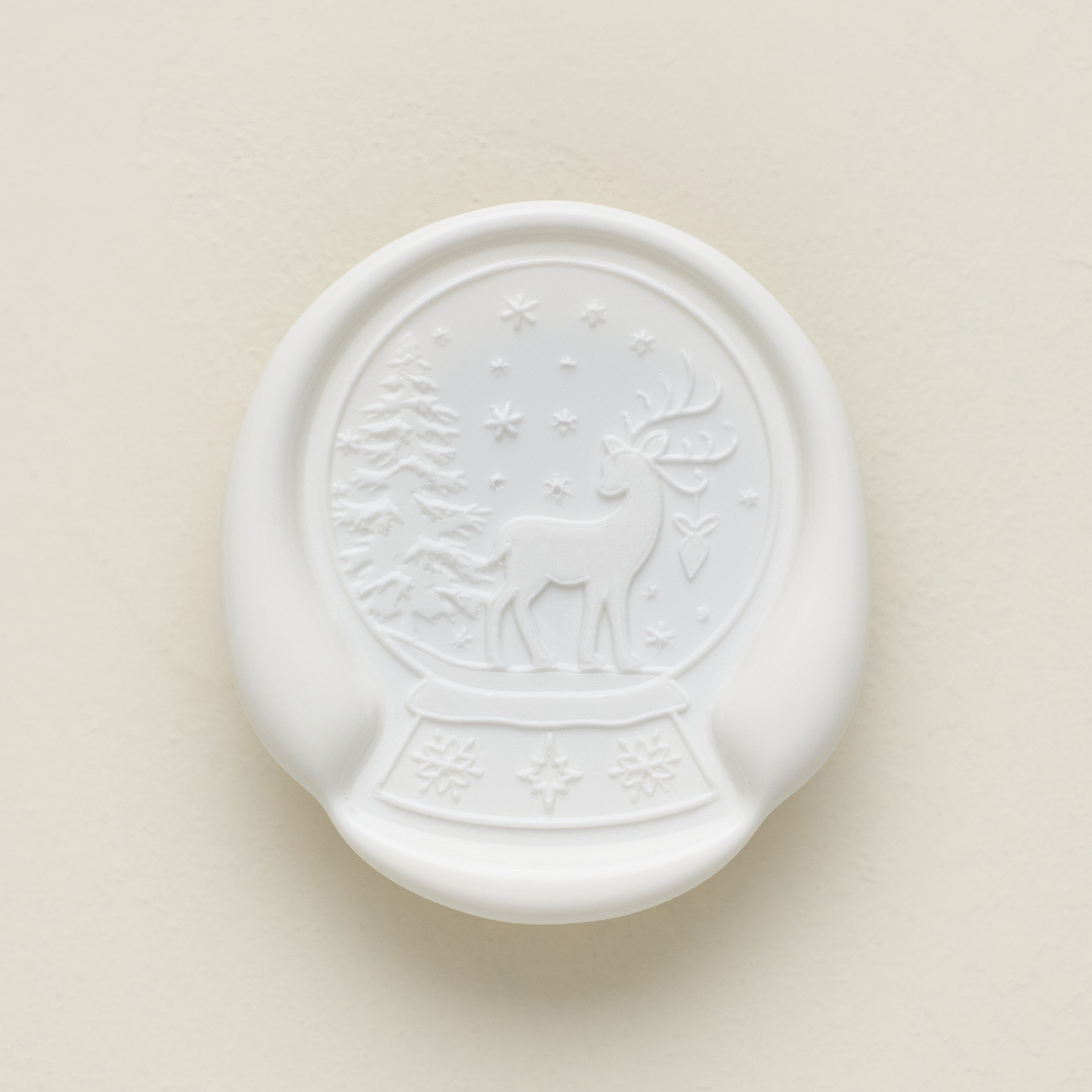 Snow Fall Offset Wax Seals