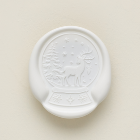 Snow Fall Offset Wax Seals
