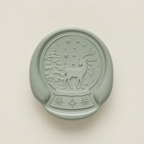 Snow Fall Offset Wax Seals