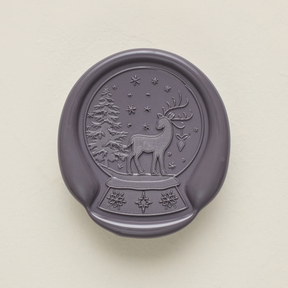 Snow Fall Offset Wax Seals