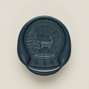 Snow Fall Offset Wax Seals