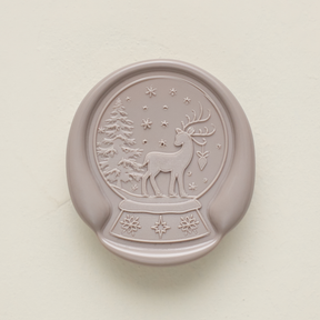 Snow Fall Offset Wax Seals
