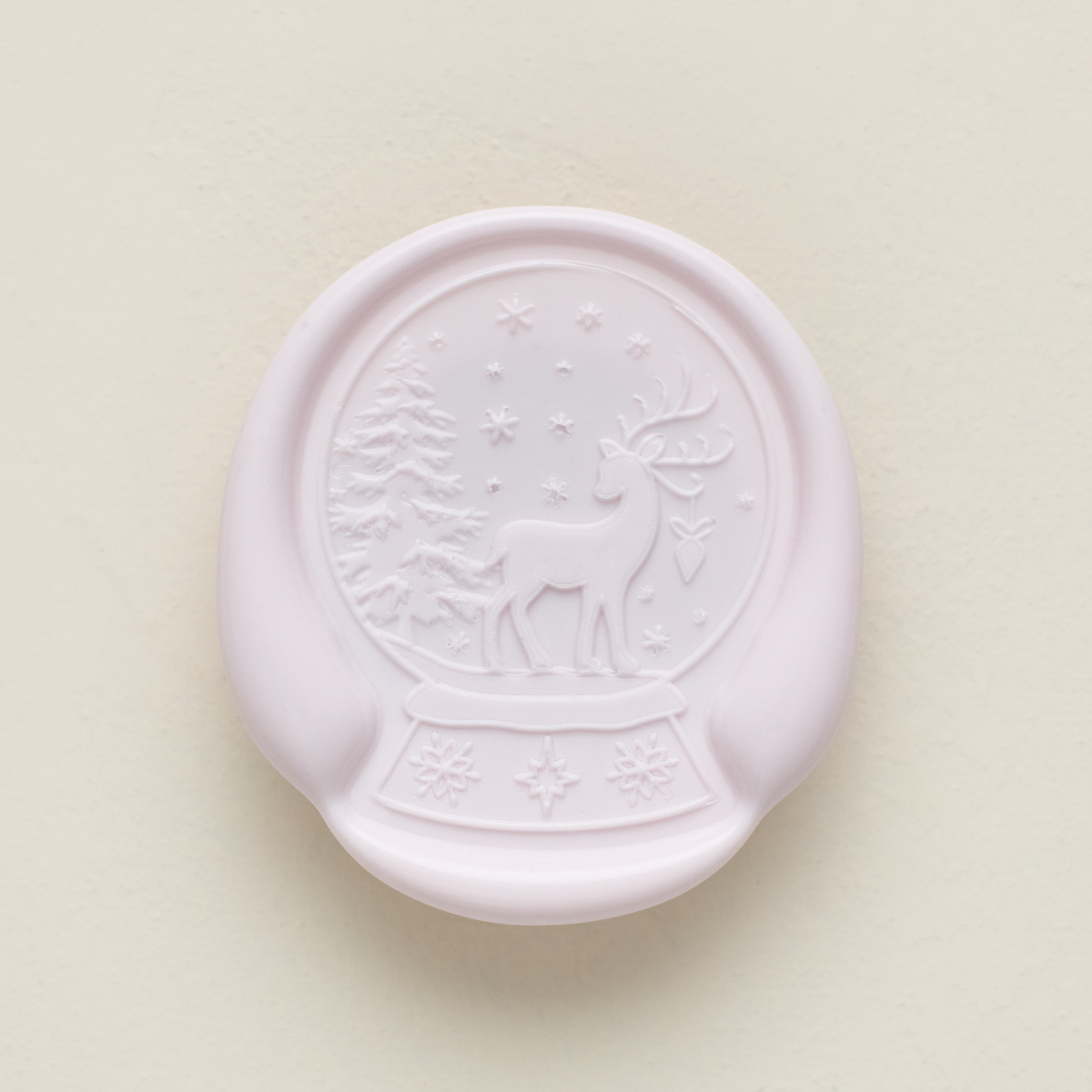 Snow Fall Offset Wax Seals