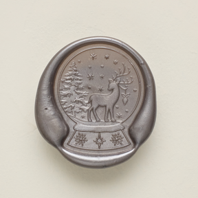 Snow Fall Offset Wax Seals