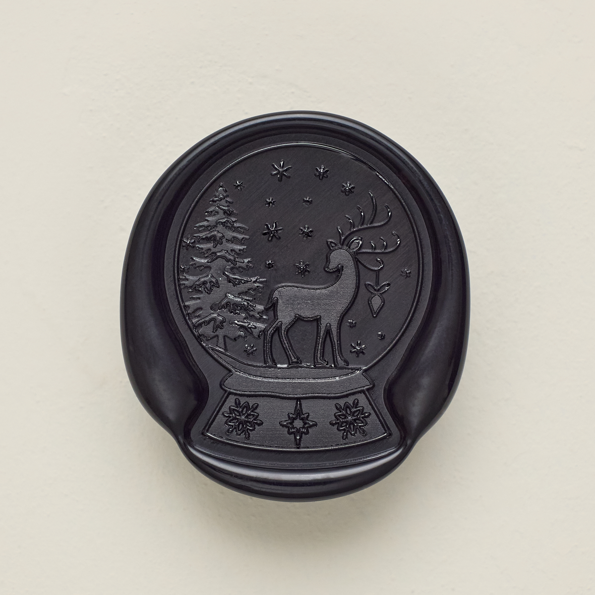 Snow Fall Offset Wax Seals