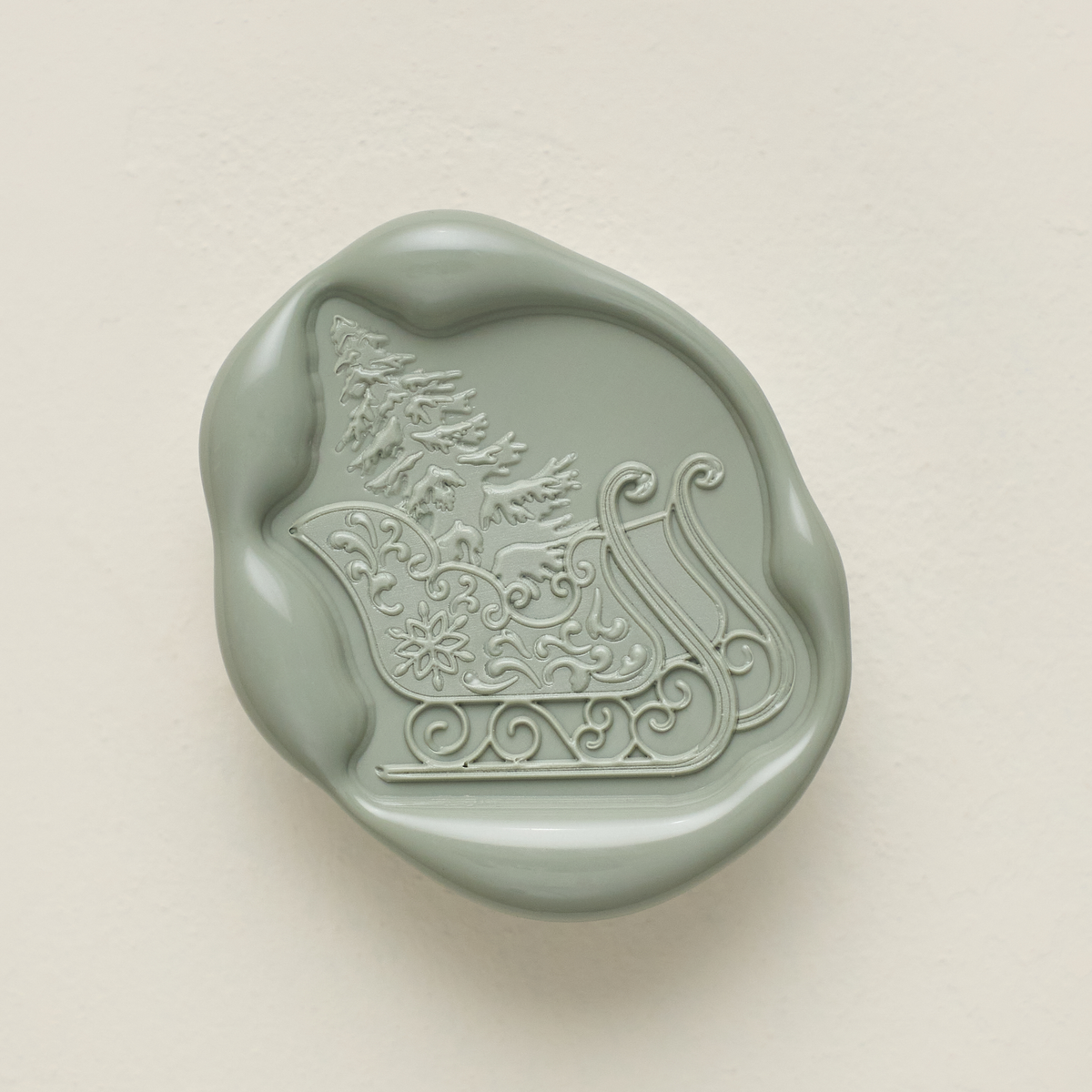 Wintergreen Offset Wax Seals