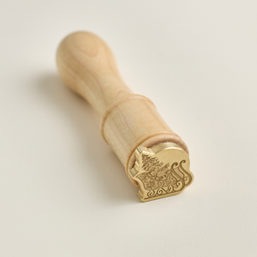 Wintergreen Offset Wax Stamp