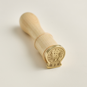 Snow Fall Offset Wax Stamp