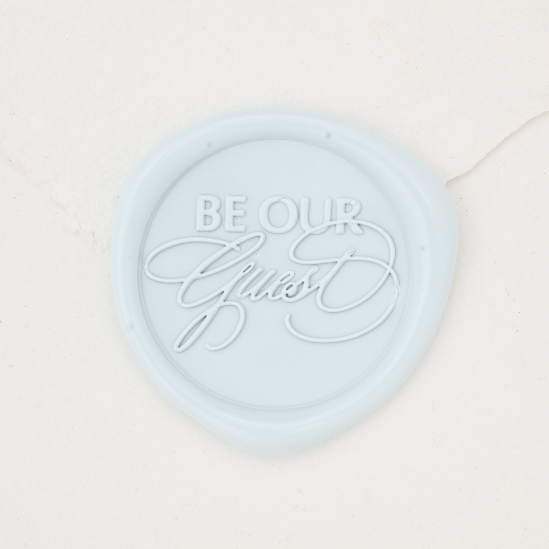 Be Our Guest Wax Stamp