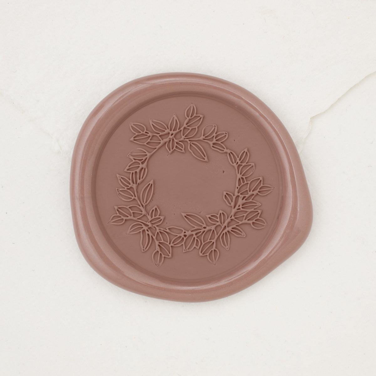 Salal Wreath Wax Seals