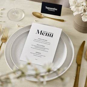 Manhattan Menu
