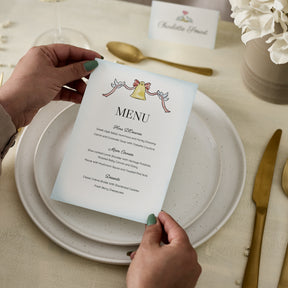 Lovebirds Menu