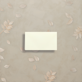 Editorial Eclectic Place Card