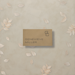 Editorial Eclectic Place Card