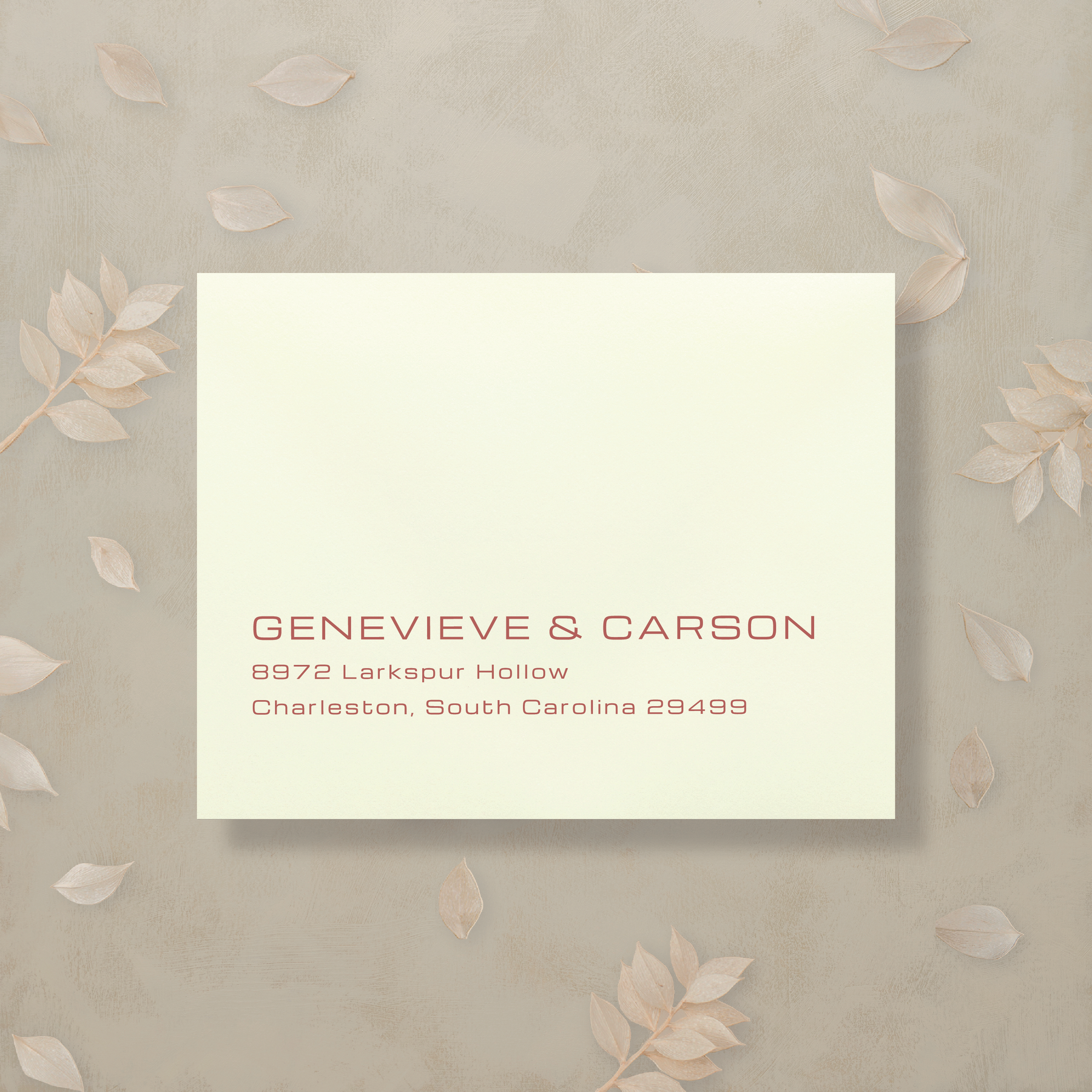 Editorial Eclectic Reply Envelopes