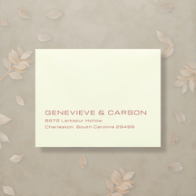 Editorial Eclectic Reply Envelopes