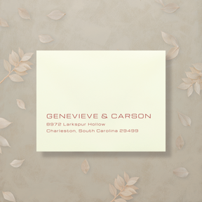 Editorial Eclectic Reply Envelopes