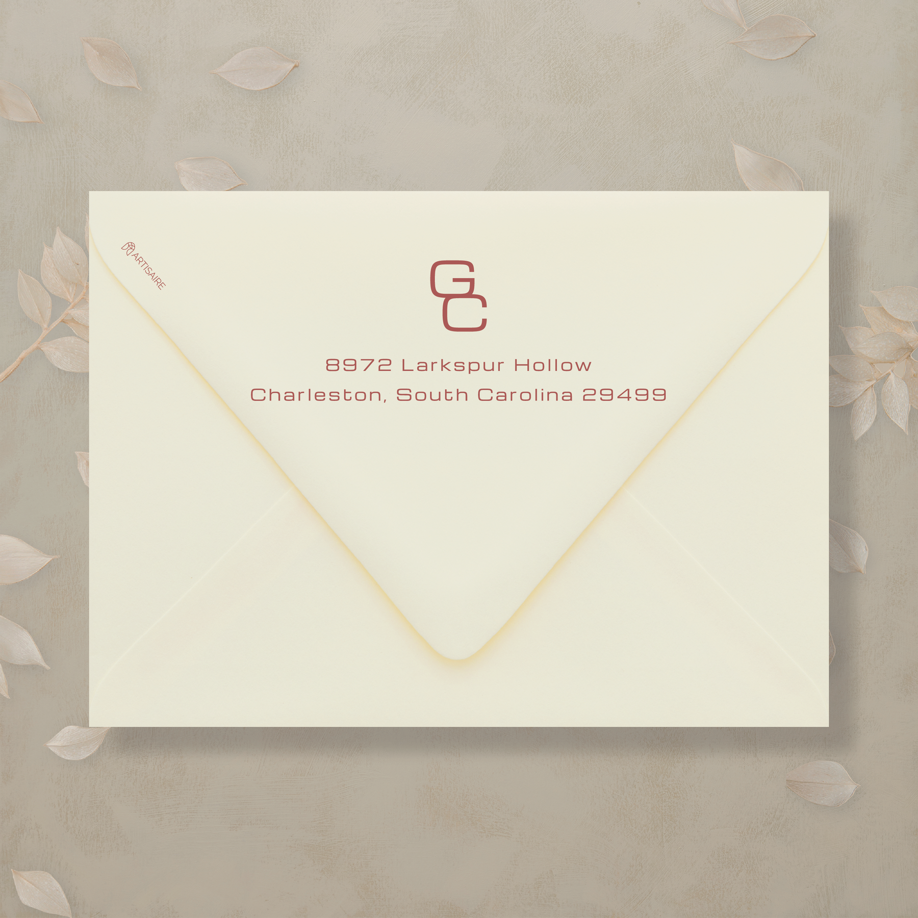Editorial Eclectic Addressed Envelopes