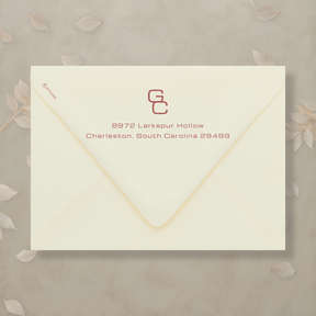 Editorial Eclectic Addressed Envelopes