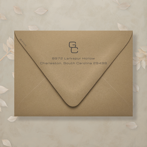 Editorial Eclectic Addressed Envelopes