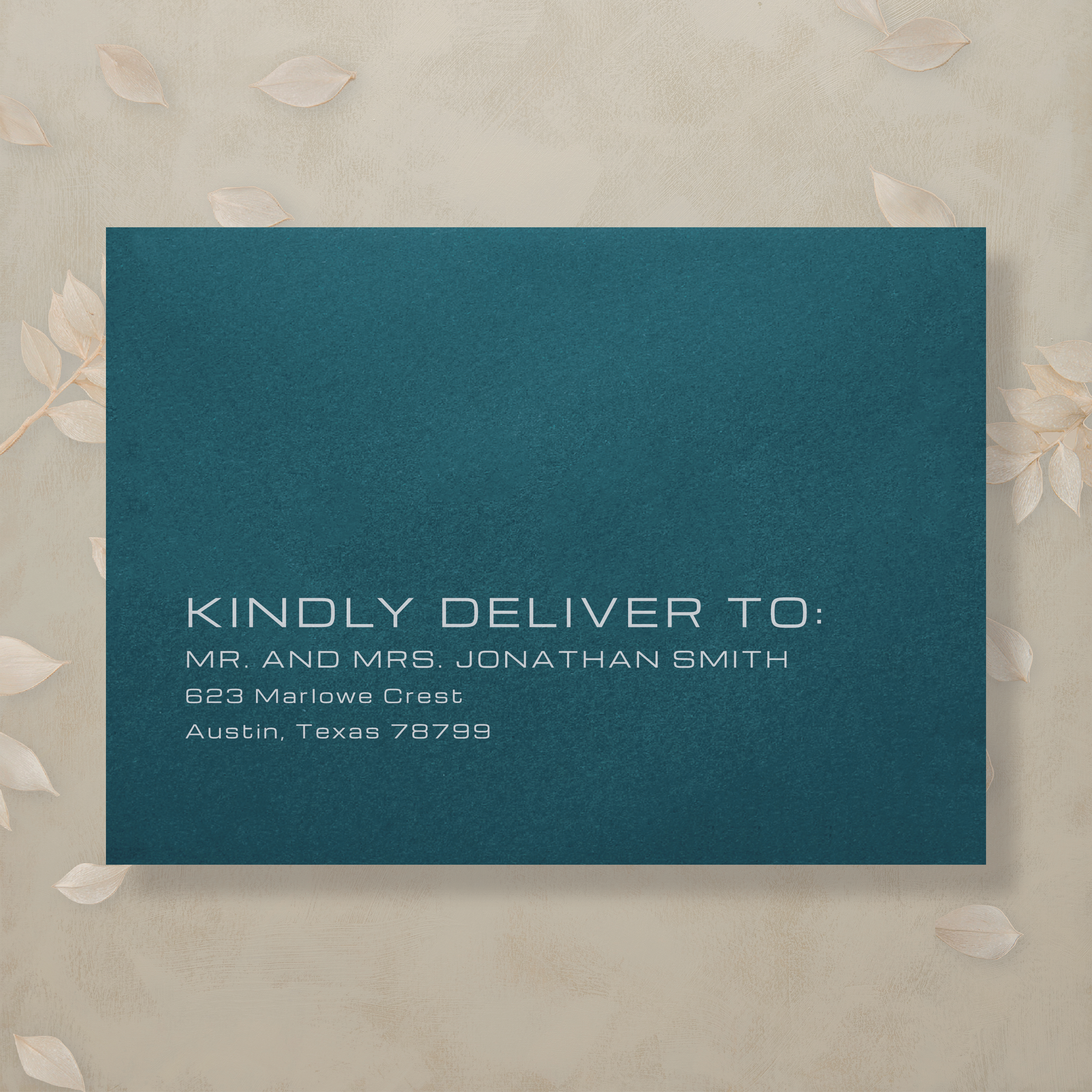 Editorial Eclectic Addressed Envelopes