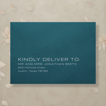 Editorial Eclectic Addressed Envelopes