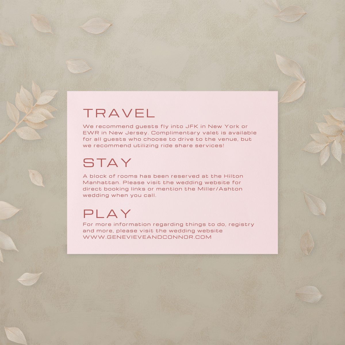 Editorial Eclectic Details Card