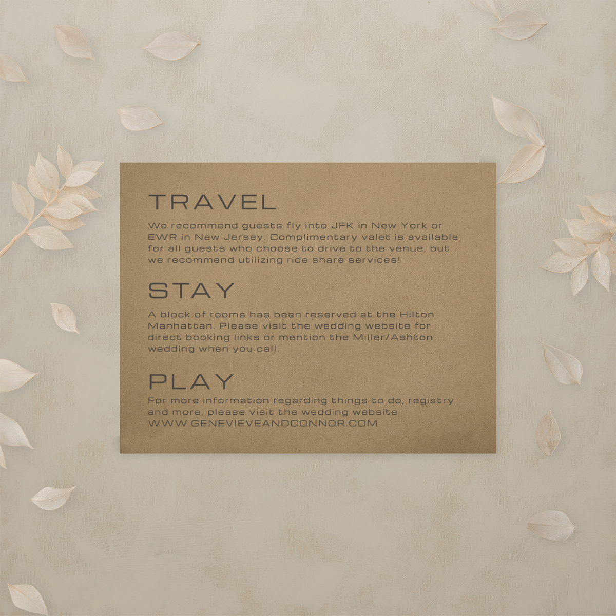 Editorial Eclectic Details Card