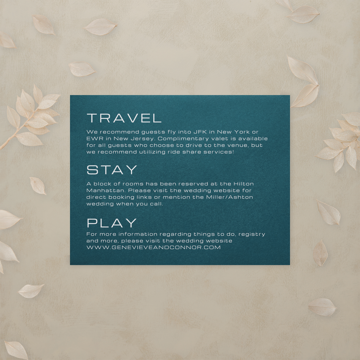 Editorial Eclectic Details Card