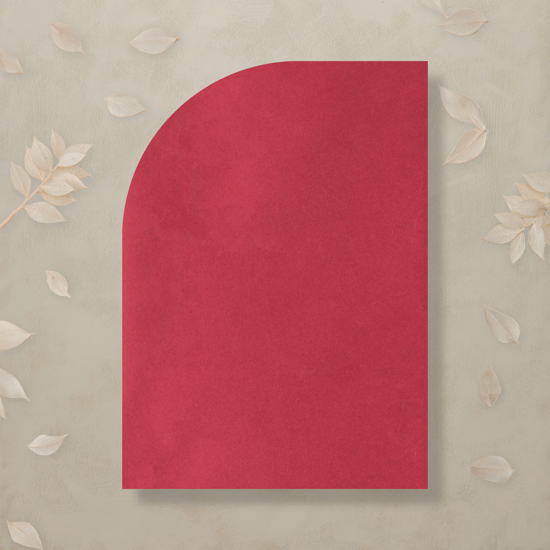 Editorial Eclectic Wedding Invitation