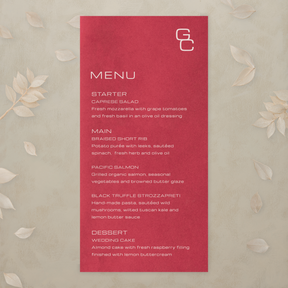 Editorial Eclectic Menu