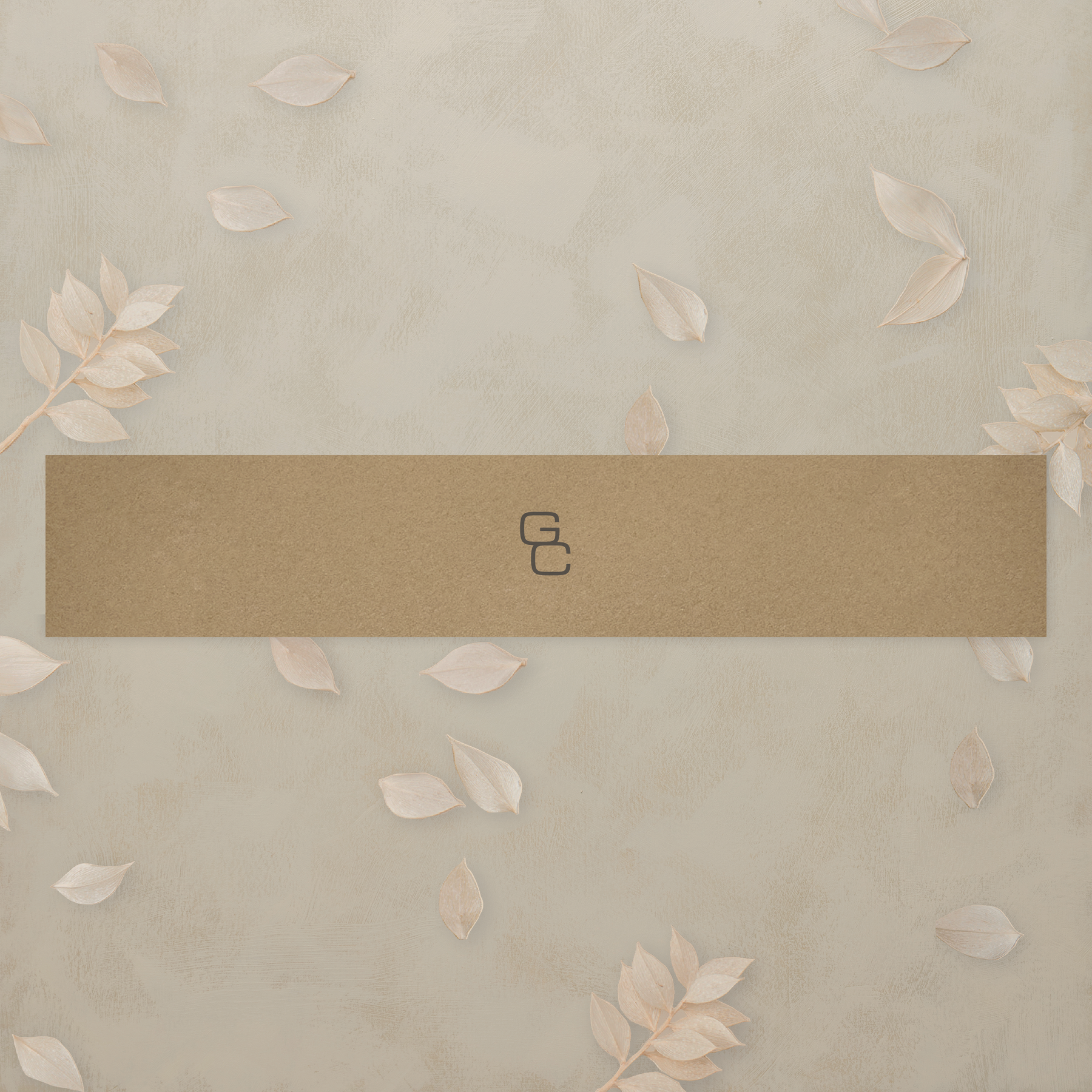 Editorial Eclectic Monogram Belly Band