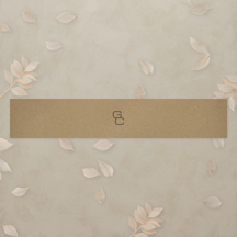 Editorial Eclectic Monogram Belly Band