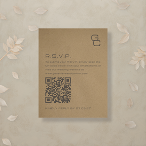 Editorial Eclectic Digital RSVP Card