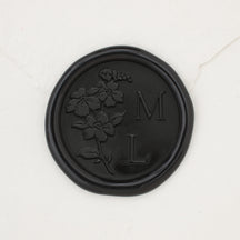 Forget Me Not Monogram Wax Seals