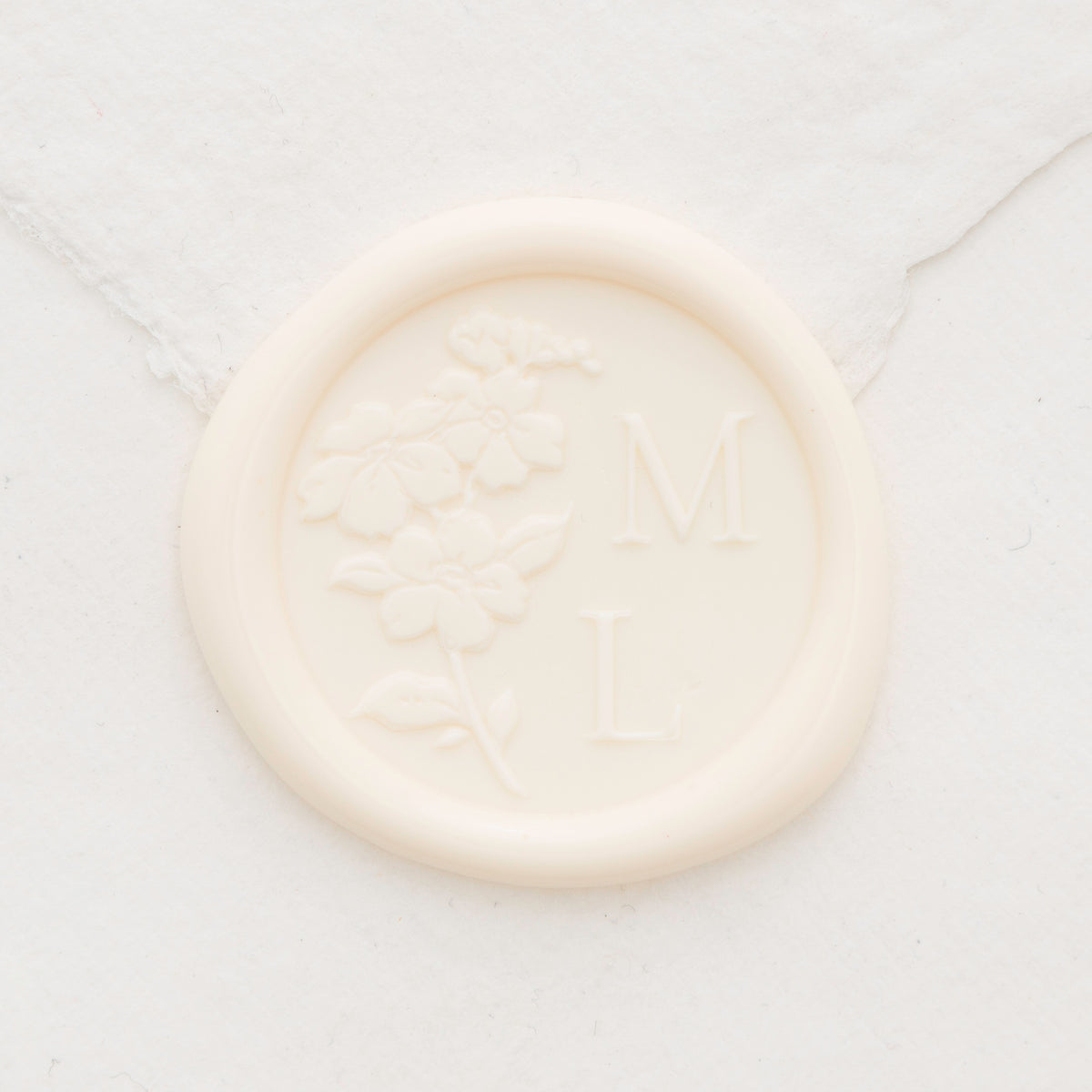 Forget Me Not Monogram Wax Seals