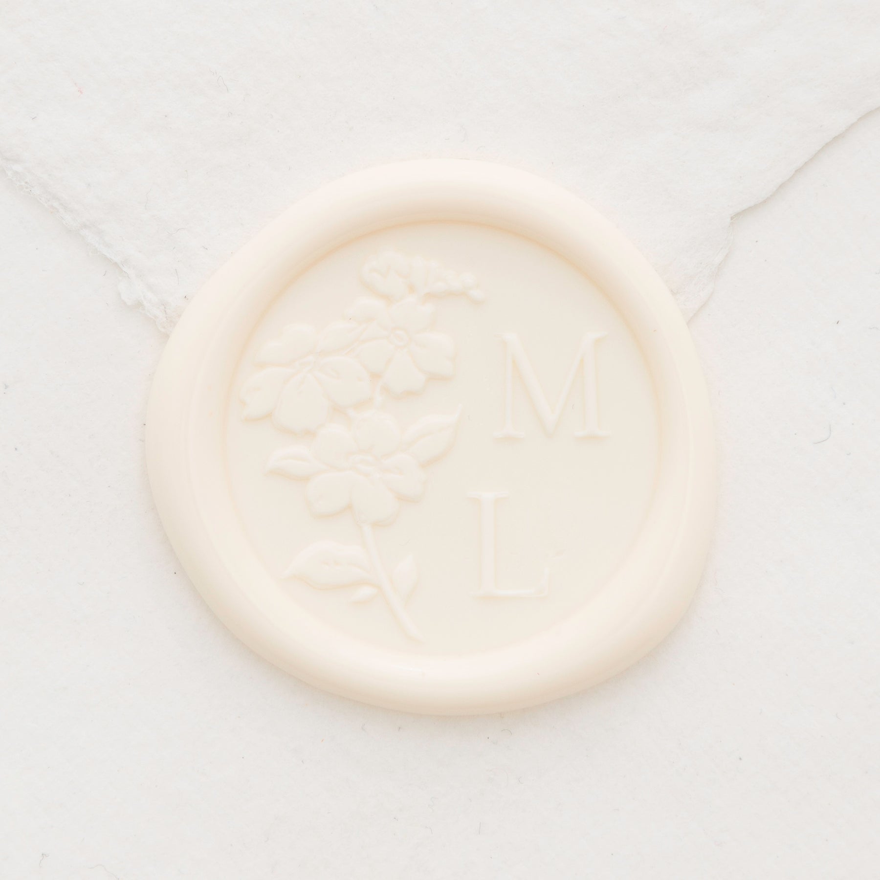 Forget Me Not Monogram Wax Seals