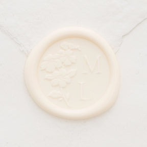 Forget Me Not Monogram Wax Seals