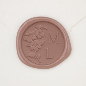 Forget Me Not Monogram Wax Seals