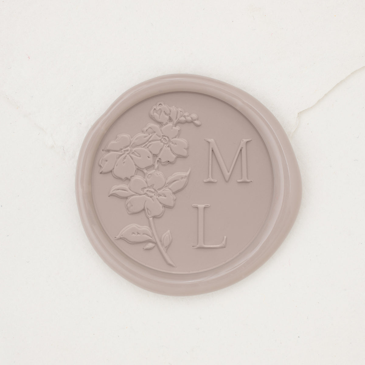 Forget Me Not Monogram Wax Seals