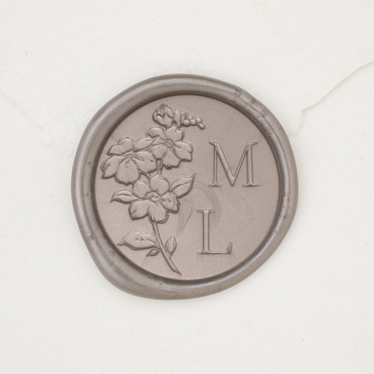 Forget Me Not Monogram Wax Seals