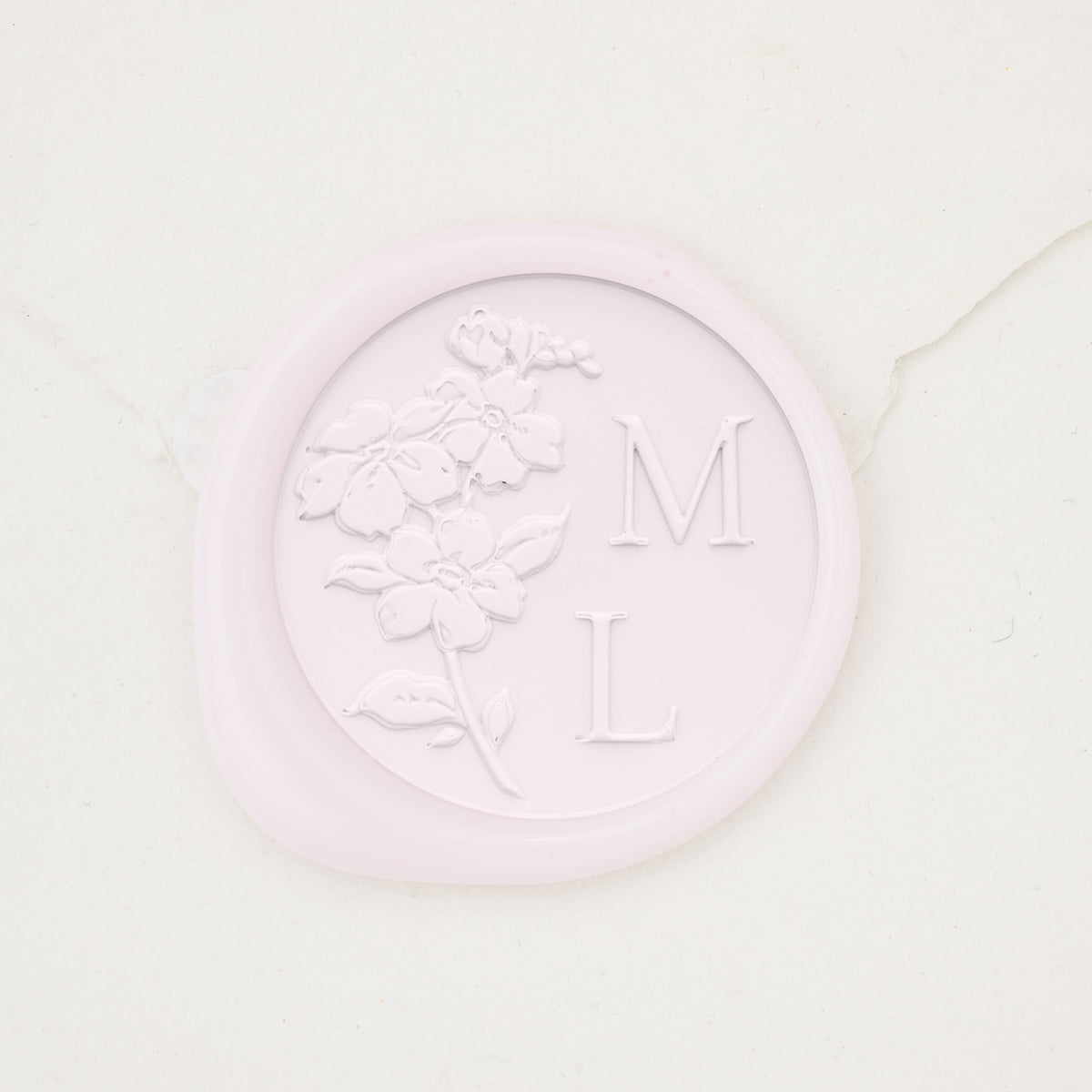 Forget Me Not Monogram Wax Seals